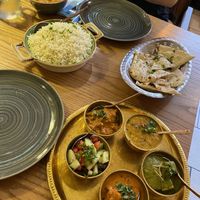 + Rice and naan I shared with a friendd  at Indian Palace in Limburg