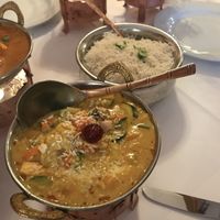 Vegan yellow curry  at Indian Palace in Limburg