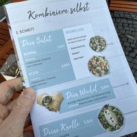 menu  at Saladchen Giessen Mitte in Giessen