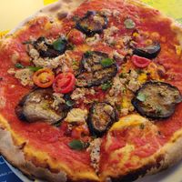 Pizza Vegan Paradise at Pizza Crocodiles in Innsbruck