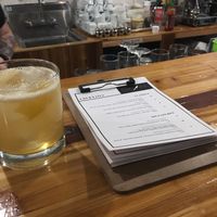 Fave drink here! Whiskey ginger sour  ?  at Die Pie in Edmonton