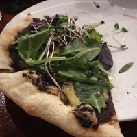 Black garlic and mushroom pizza  ⭐️ ⭐️ ⭐️ ⭐️ ⭐️ at Die Pie in Edmonton