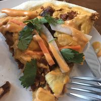 Pizza slice  at Die Pie in Edmonton