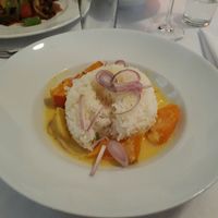 super delicious curry at Jardin by Albanbrücke in Basel