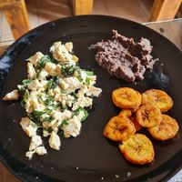 Tofu plate at Bek Semilla de Vida in San Cristobal De Las Casas