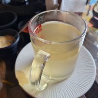 Ginger tea at Bek Semilla de Vida in San Cristobal De Las Casas