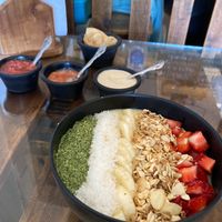 One of their smoothie bowls at Bek Semilla de Vida in San Cristobal De Las Casas