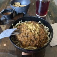 Vegan Bolognese   at Bek Semilla de Vida in San Cristobal De Las Casas