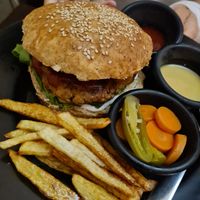 Burger at Bek Semilla de Vida in San Cristobal De Las Casas
