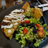 Spaniah omelette at Bek Semilla de Vida in San Cristobal De Las Casas