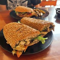 The burger came with about 8 fries haha  at Bek Semilla de Vida in San Cristobal De Las Casas