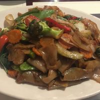 Drunken noodles  at EZ Thai Too in Solomons