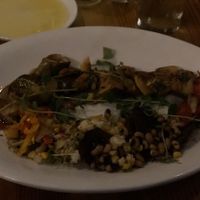 Veggie Plate that the Chef created as my entree...pure deliciousness!! at PinPoint Restaurant in Wilmington