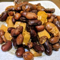 Beans and Tofu at Wu Guan Tang Su Shi in Shanghai