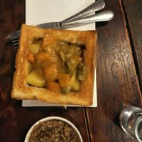 Vegetable Curry in bread at Wu Guan Tang Su Shi in Shanghai