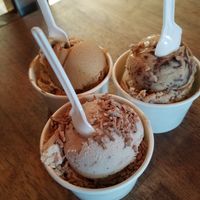 Coffee, PB cup, & Coconut Brownie at Anti Social Icecream Co in Austin