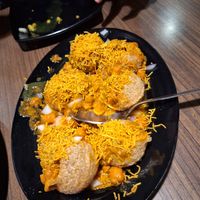Masala puri at Komala's Restaurant - Little India in Central Singapore