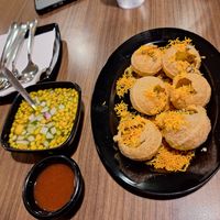 Pani Puri at Komala's Restaurant - Little India in Central Singapore