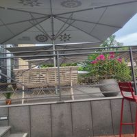 Tables at Dank Augusta in Cologne