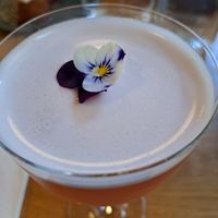 Mocktail. Tiny but tasty. at Mildreds - Dalston in East London