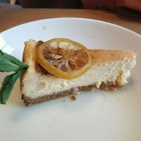 Sicilian Lemon Cheesecake - vegetarian at Mildreds - Dalston in East London