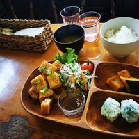 Tofu teriyaki at Navo in Furano