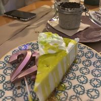 Lime cheesecake   at Boca Xica in Armacao De Pera