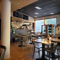 Inside at Mela Cafe in Oslo