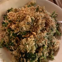 Thai Fried Rice no eggs, added broccoli and garlic. Was still bland  at Addie's Thai House in Chesterfield