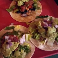 Vegan tacos at Dia De Los Burritos in Pitman