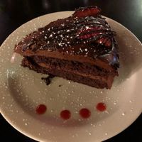 Chocolate & Strawberry Cake - VEGAN (VG dessert options fluctuate) at Beehive Cafe in Bristol