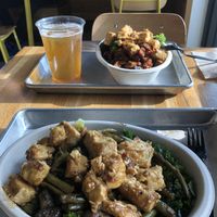 Two large vegan bowls at Beehive Kitchen - Andrews Ave in Fort Lauderdale