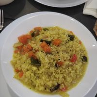 Arroz con verduras at Cafeteria Reina in Lugo