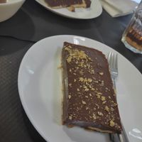 Tarta de algarroba at Cafeteria Reina in Lugo