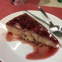 Tarta de queso at Cafeteria Reina in Lugo
