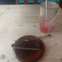 Vegan Chocolate and Orange Torte & Pink Lemonade at Como Lounge in Witney