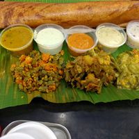 Dosai Meal at Komala Vilas - Buffalo Rd in Central Singapore