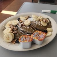 Blueberry pancakes at Stella's Cafe in Wildwood