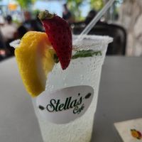 A refreshing mocktail at Stella's Cafe in Wildwood