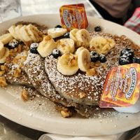 Vegan pancakes at Stella's Cafe in Wildwood