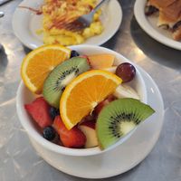 Fresh fruit bowl at Stella's Cafe in Wildwood