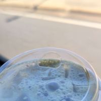 Pumpkin matcha chai at Lucky Goat Coffee in Tallahassee