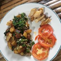 Vegan Breakfast- 90 Baht  at Bird's Nest Cafe in Chiang Mai