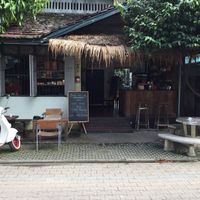 street front  at Bird's Nest Cafe in Chiang Mai