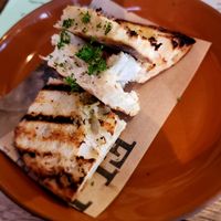 Garlic bread at Tasca Cafe in Auckland