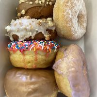 Half Dozen Donut Haul - Fully Vegan Delights!   at Vegan Donut Gelato in Oakland