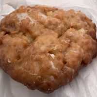 Apple fritter at Vegan Donut Gelato in Oakland