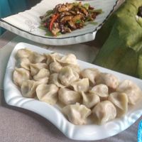 Dumplings at Zhishanyuan Suzhai in Taiyuan