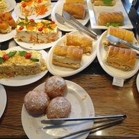 Some sandwiches and desserts at Apetit Natural in Brasilia