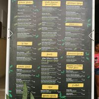 Carta at Veggie Momi in Albufeira